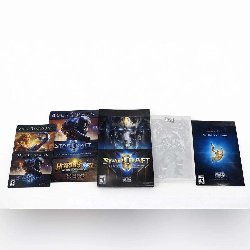 StarCraft II Legacy of the Void PC Game Complete Box Set Blizzard (Windows/Mac)